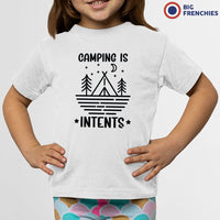 Camping Is Intents Youth & Toddler Organic Cotton Tee