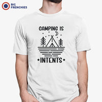 Camping Is Intents Men's Organic Tee