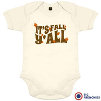 It's Fall Y'All Organic Cotton Baby Onesie