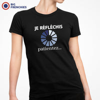 Je Réfléchis Patientez Women's Organic Cotton Tee