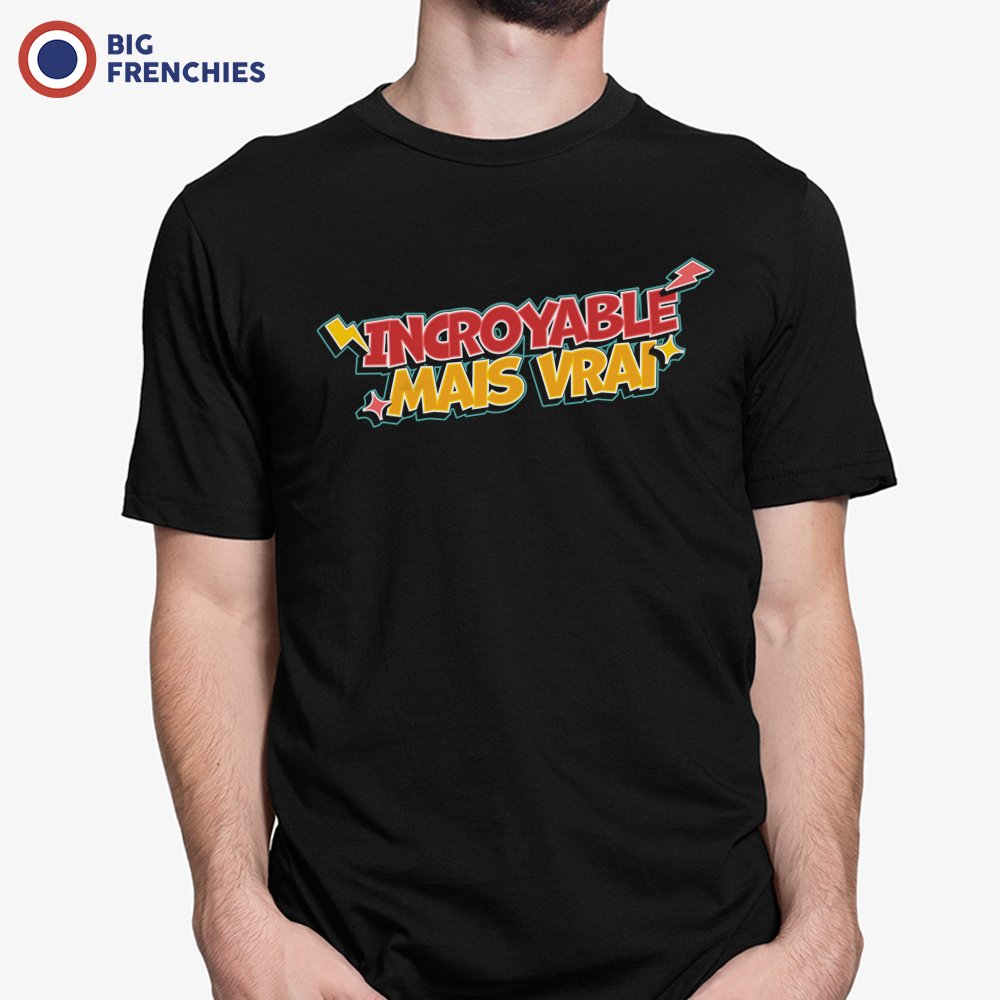 Incroyable Mais Vrai Men's Organic Cotton Tee