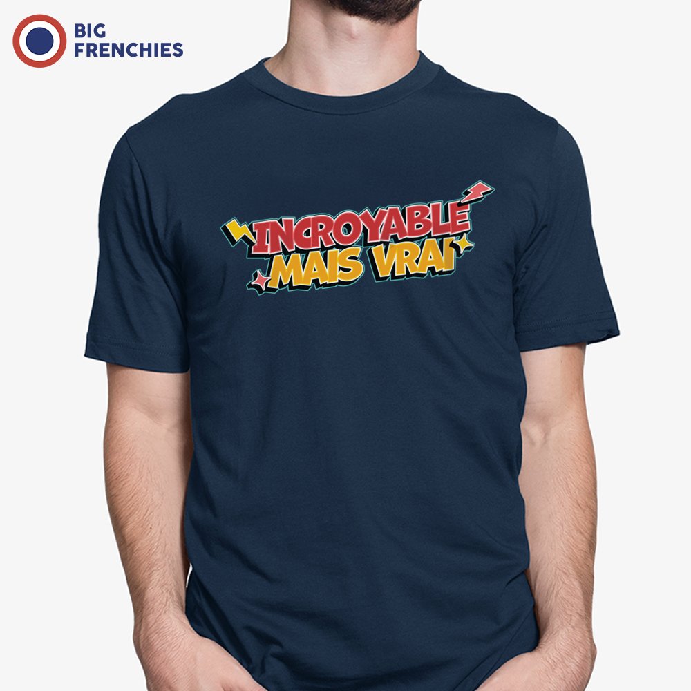 Incroyable Mais Vrai Men's Organic Cotton Tee