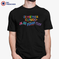 Je M'appelle Claude Je De Floop Flee Men's Organic Cotton Tee