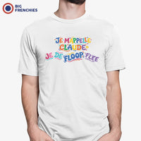 Je M'appelle Claude Je De Floop Flee Men's Organic Cotton Tee