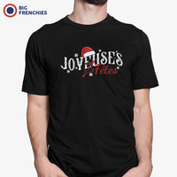 Joyeuses Fêtes Christmas Men's Organic Cotton Tee