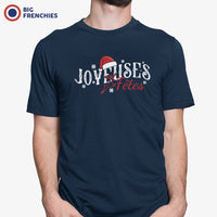 Joyeuses Fêtes Christmas Men's Organic Cotton Tee