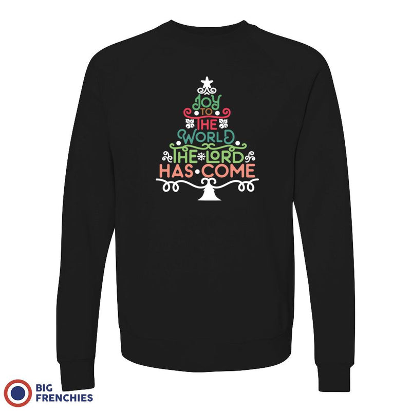 Joy To The World The Lord Has Come Christmas Unisex Organic Cotton Sweatshirt