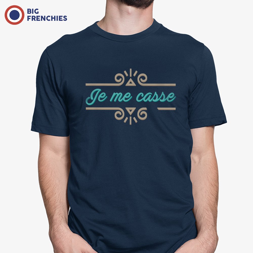 Je me Casse Men's Organic Cotton Tee