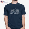 Keep It Simple Camping Men's Organic Tee