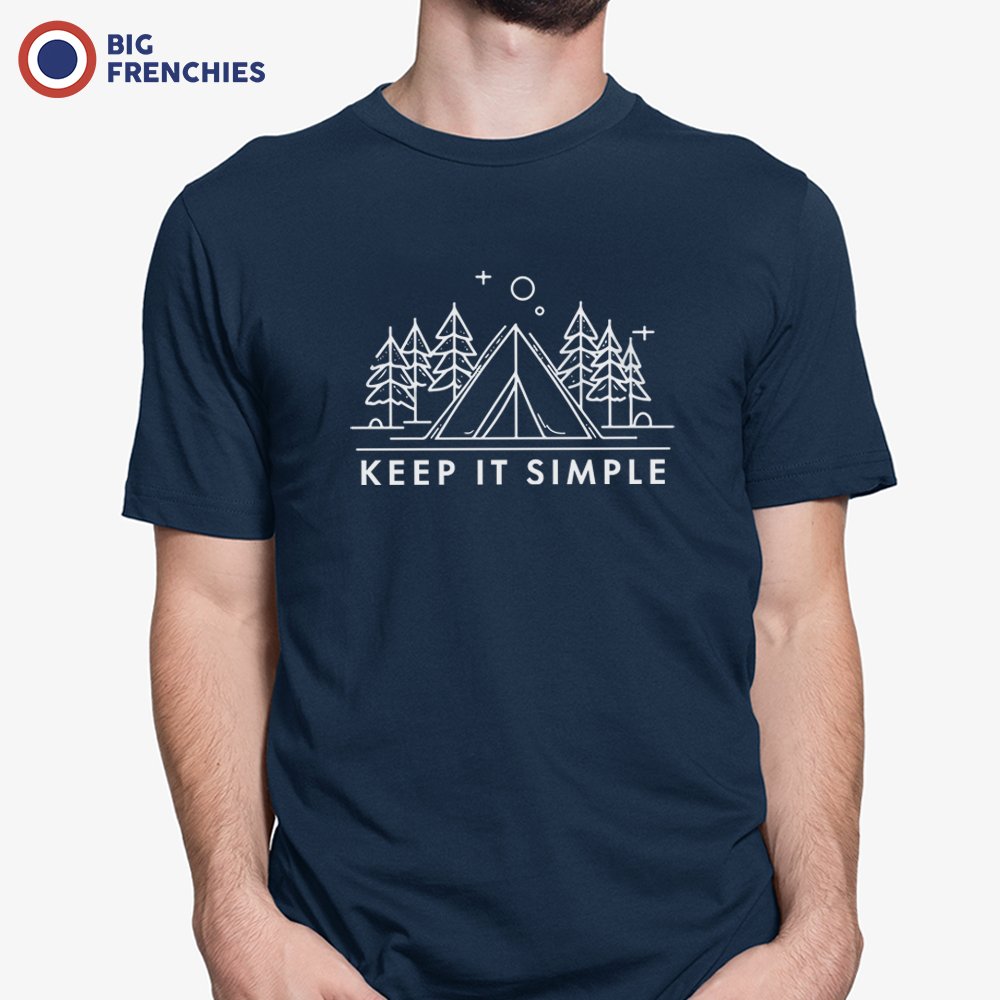 Keep It Simple Camping Men's Organic Tee
