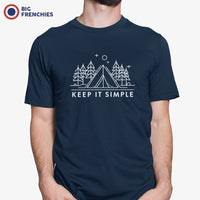 Keep It Simple Camping Men's Organic Tee
