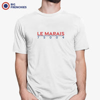 Le Marais 75004 Men's Organic Cotton Tee