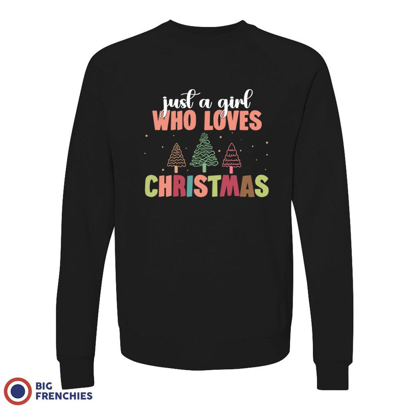 Just A Girl Who Loves Christmas Women's Organic Cotton Sweatshirt