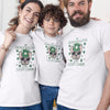 My French Bulldog Is my Lucky Charm Matching Organic Cotton T-Shirts Family Set (Set of 3)