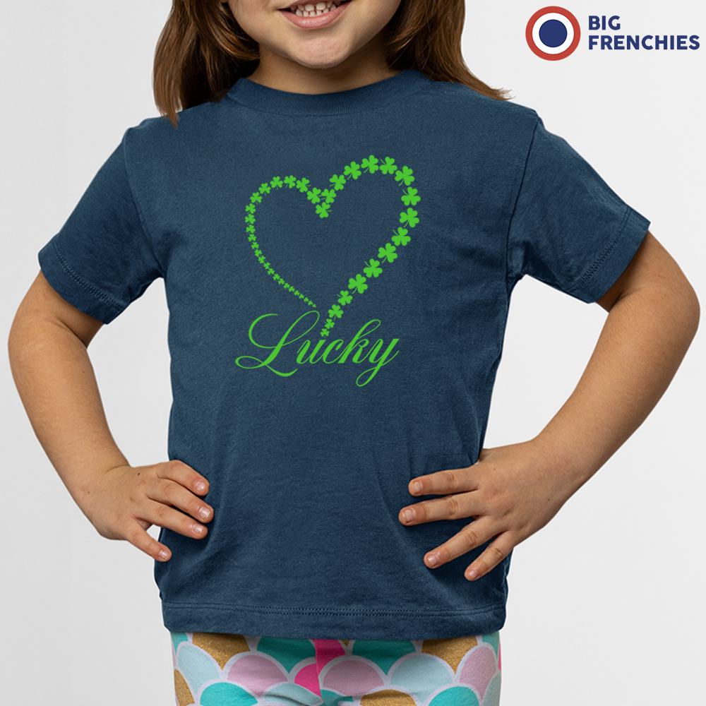 Lucky Heart Youth & Toddler Organic Cotton Tee