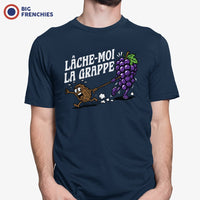 Lâche-moi la Grappe Men's Organic Cotton Tee