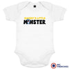 Daddy's Little Monster Organic Baby Onesie