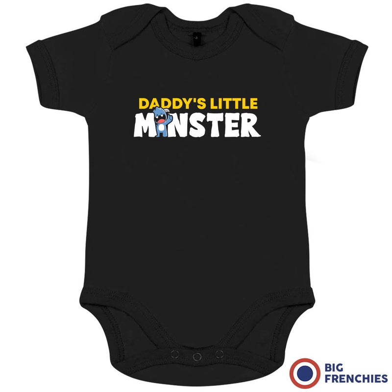 Daddy's Little Monster Organic Baby Onesie