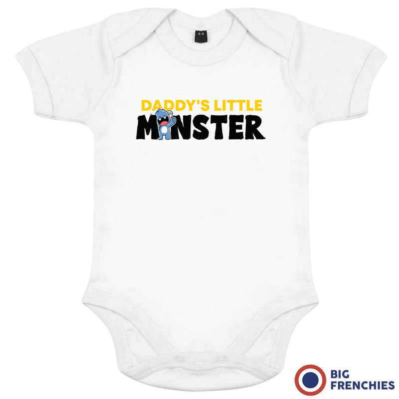 Daddy's Little Monster Organic Baby Onesie
