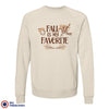 Fall Is My Favorite Unisex Organic Cotton Sweatshirt