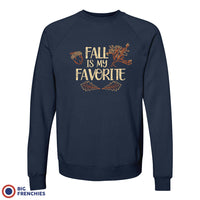 Fall Is My Favorite Unisex Organic Cotton Sweatshirt