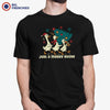 Just a Merry Goose Christmas Men's Organic Cotton Tee