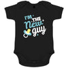 I Am The New Guy Organic Baby Onesie