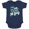 I Am The New Guy Organic Baby Onesie