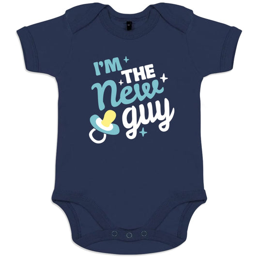 I Am The New Guy Organic Baby Onesie