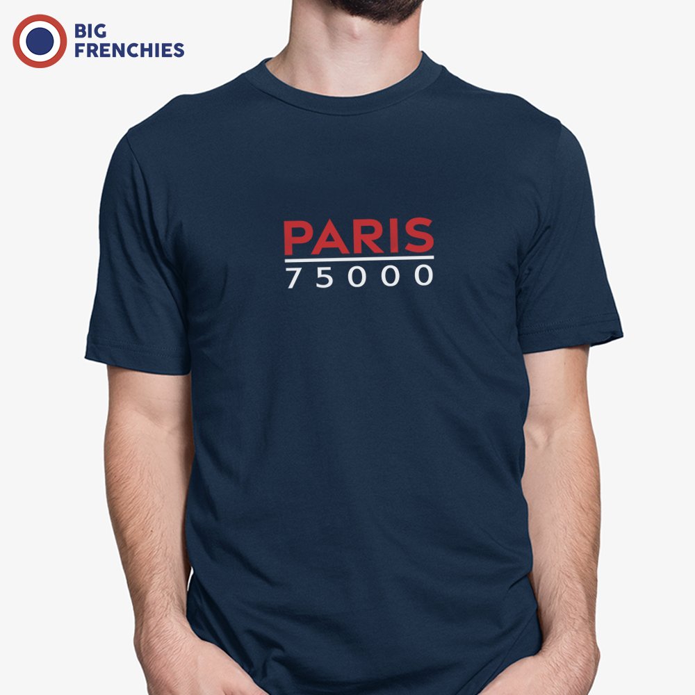 Paris 75000 Men's Organic Cotton Tee
