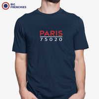 Paris 75020 Men's Organic Cotton Tee