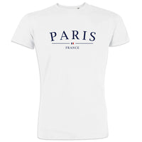 Paris France Men's Organic Cotton Tee