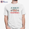 Je Suis là Pour La Tourtière Christmas Men's Organic Cotton Tee