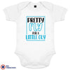 Pretty Fly For A Little Guy Organic Cotton Baby Boy Onesie