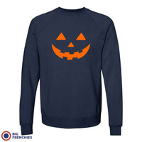 Halloween Pumpkin Men's Organic Cotton Sweatshirt