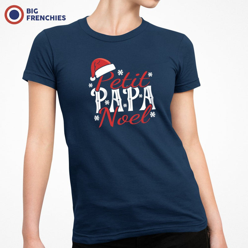 Petit Papa Noël Christmas Women's Organic Cotton Tee