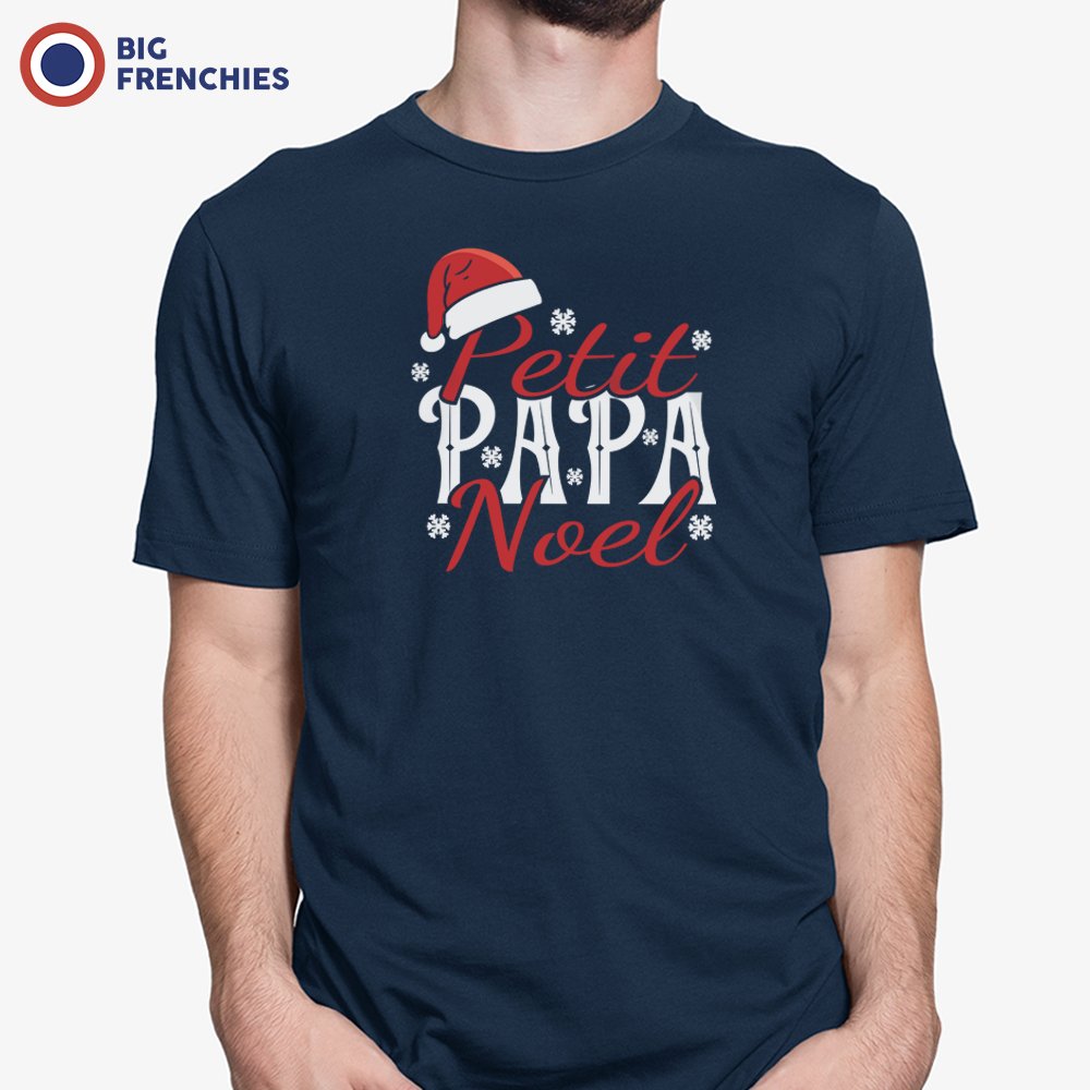 Petit Papa Noël Christmas Men's Organic Cotton Tee