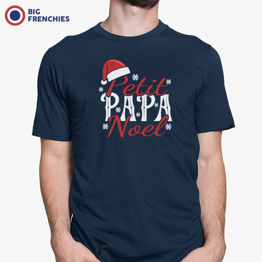 Petit Papa Noël Christmas Men's Organic Cotton Tee