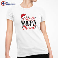 Petit Papa Noël Christmas Women's Organic Cotton Tee
