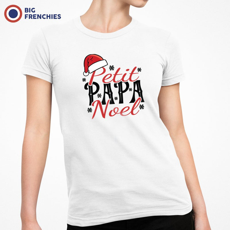 Petit Papa Noël Christmas Women's Organic Cotton Tee