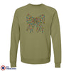 Christmas Bow Women's Organic Cotton Sweatshirt