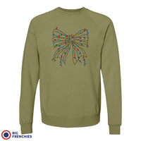 Christmas Bow Women's Organic Cotton Sweatshirt