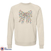 Christmas Bow Women's Organic Cotton Sweatshirt