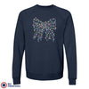 Christmas Bow Women's Organic Cotton Sweatshirt