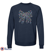 Christmas Bow Women's Organic Cotton Sweatshirt
