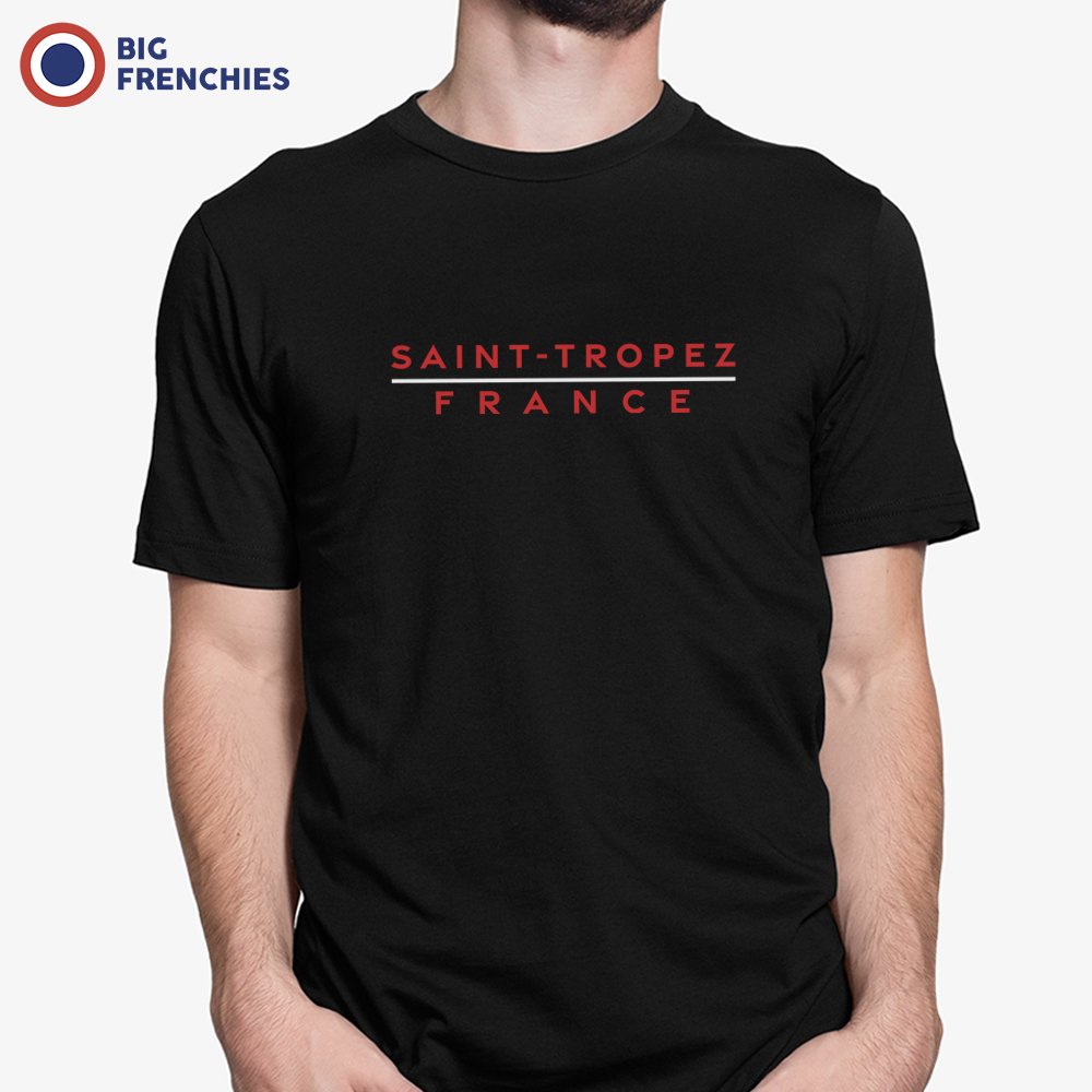 Saint-Tropez France Men's Organic Cotton Tee