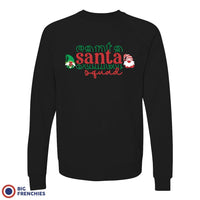 Santa Squad Christmas Unisex Organic Cotton Sweatshirt