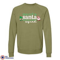 Santa Squad Christmas Unisex Organic Cotton Sweatshirt
