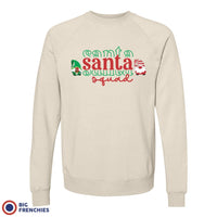 Santa Squad Christmas Unisex Organic Cotton Sweatshirt