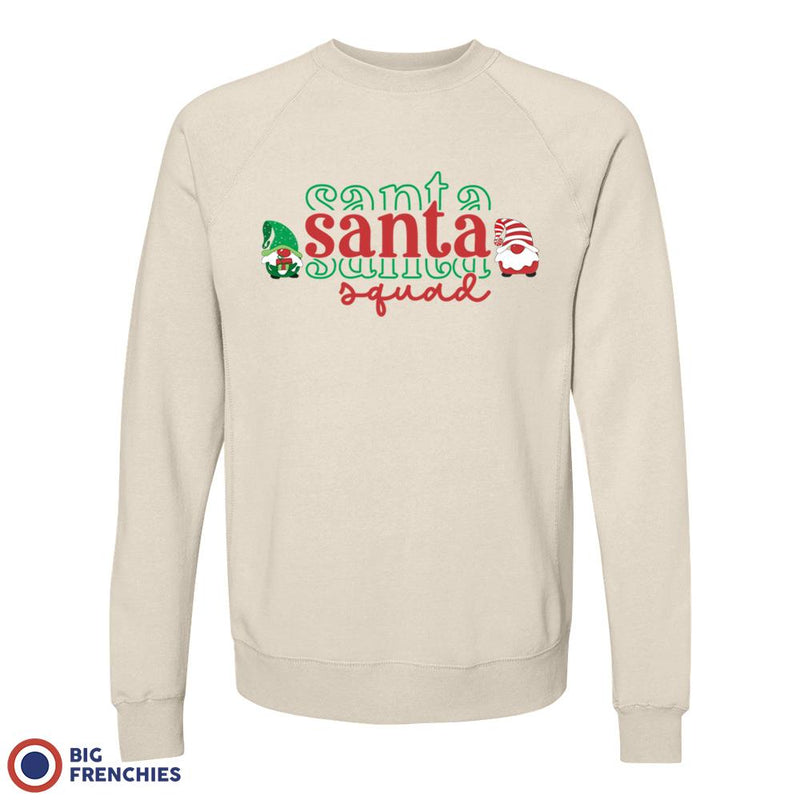 Santa Squad Christmas Unisex Organic Cotton Sweatshirt